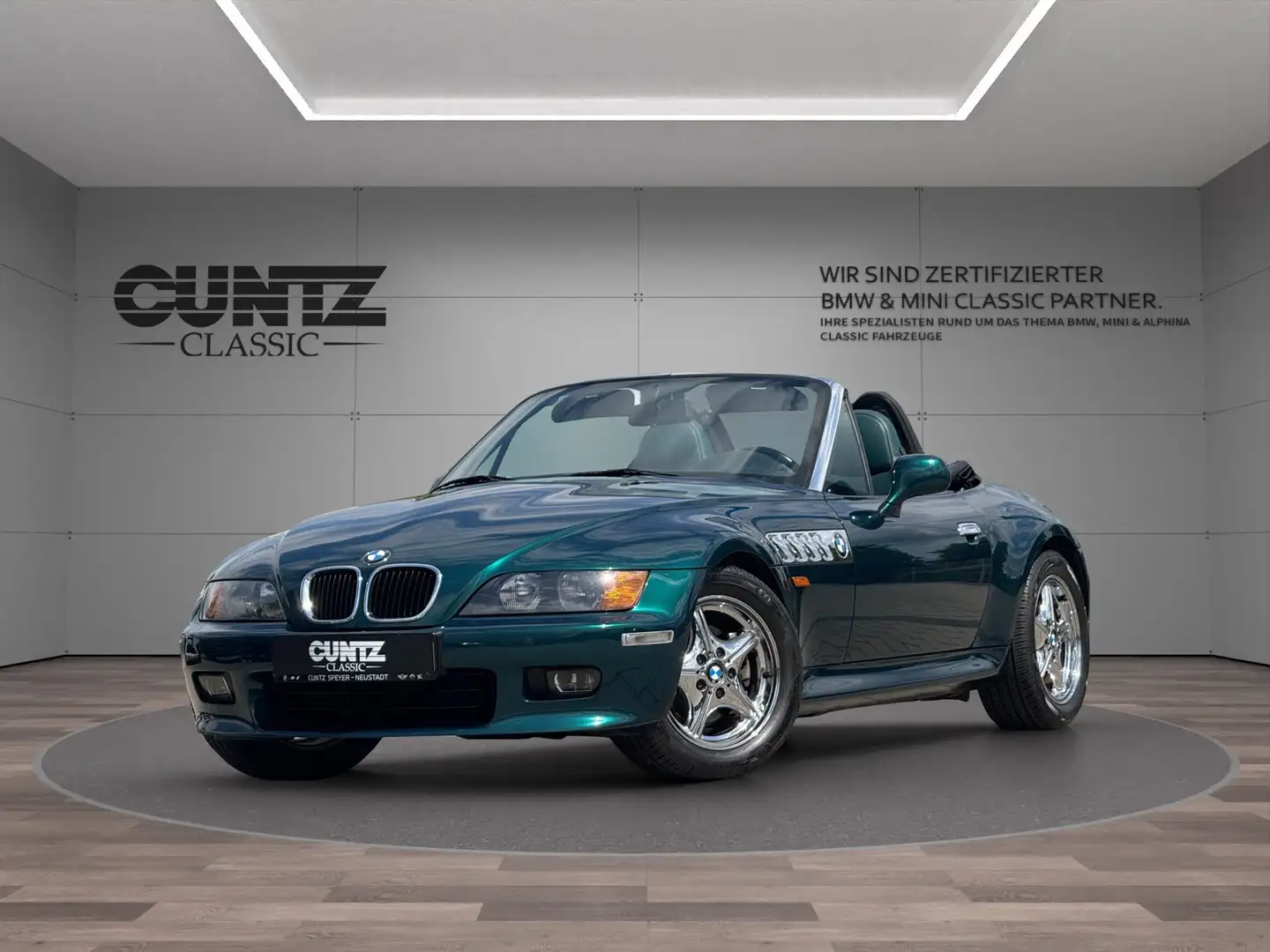 BMW Z3 Roadster 2.8 ++ 1. HAND UNFALLFREI SCHECKHEFT ++ Зелений - 2