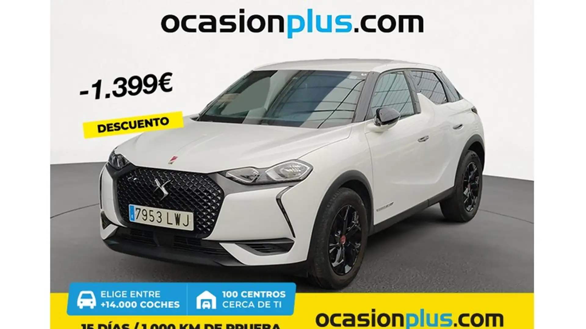 DS Automobiles DS 3 Crossback Puretech Performance Line 100 Blanco - 1