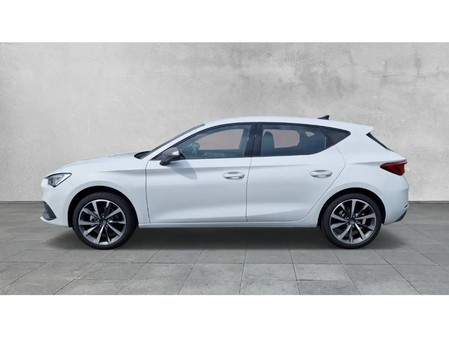 SEAT Leon 1.5 eTSI DSG KAMERA+PDC+NAVI+KESSY+LED Weiß - 2