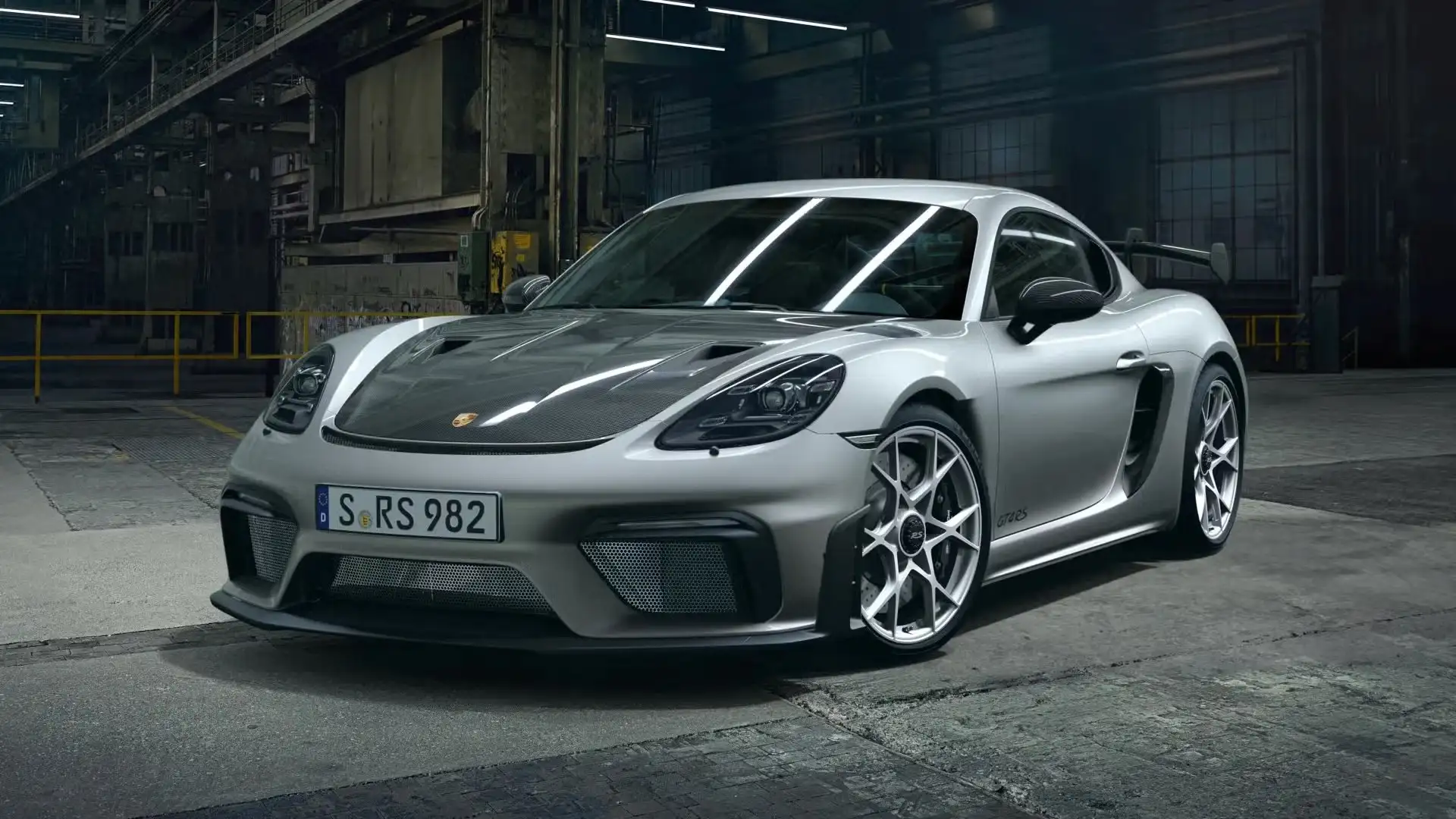 Porsche Cayman 718-982 GT4 RS | Weissach | CS | PDLS | 90L | Lift Argent - 1