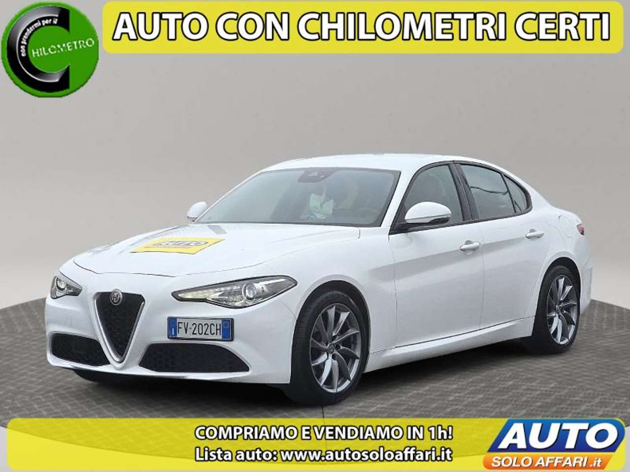 Alfa Romeo Giulia Giulia 2.2T 160CV AUTO MY19 EU6D/PELLE/NAVI/DISTRIBUZ.FATTA