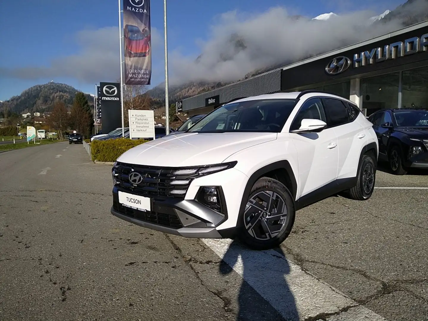 Hyundai TUCSON NX4 Jubile 1,6 T-GDi HEV 4WD AT t6hj2 Weiß - 2
