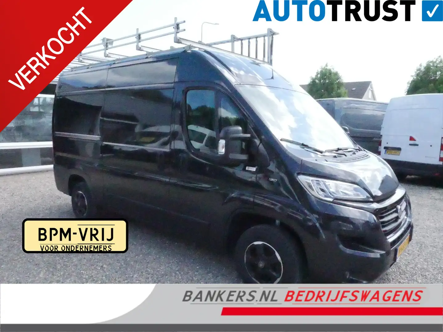 Fiat Ducato 2.3 MultiJet 130PK L2H2 Airco Glasresteel Prime De Noir - 1