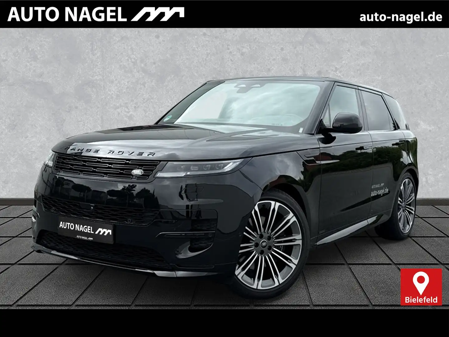 Land Rover Range Rover Sport Range Rover Sport P530 Autobiography AHK Standh Schwarz - 1