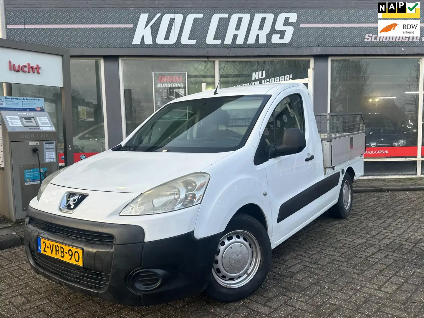Peugeot Partner 122 1.6 HDI L1 XR NIEUWE APK pick-up Wit - 1
