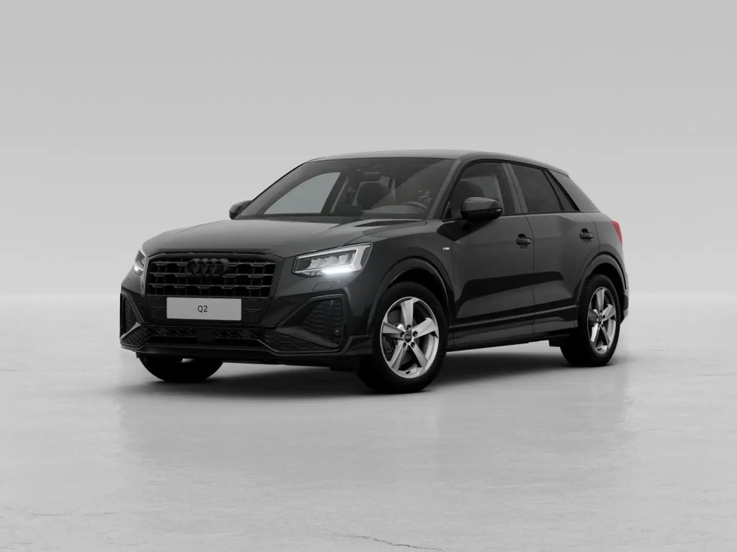 Audi Q2 S line 35 TDI S tr. SITZHZG AHK LED RFK PDC Schwarz - 2