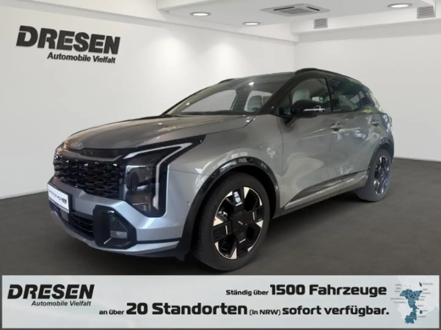 Kia Sportage GT-Line 1.6 GLASDACH,HEAD-UP,360°KAMERA,DIGITAL-KE Plateado - 1