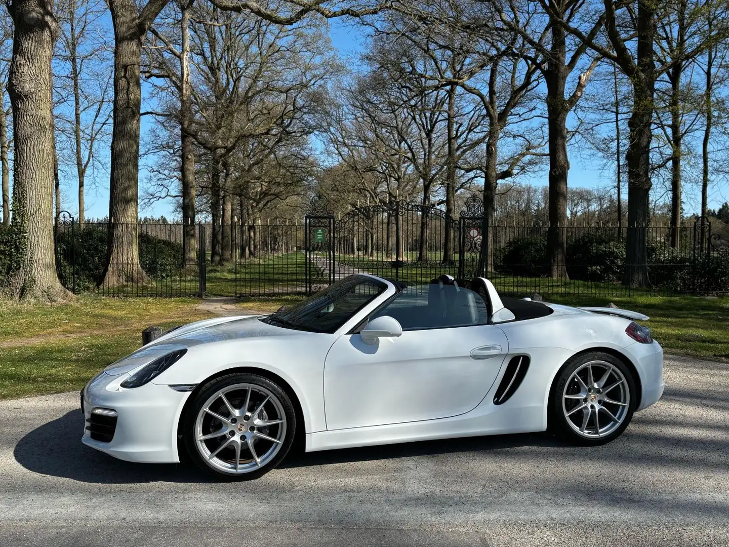 Porsche Boxster Basis *Top Zustand*Traum Cabrio*Garantie Weiß - 1