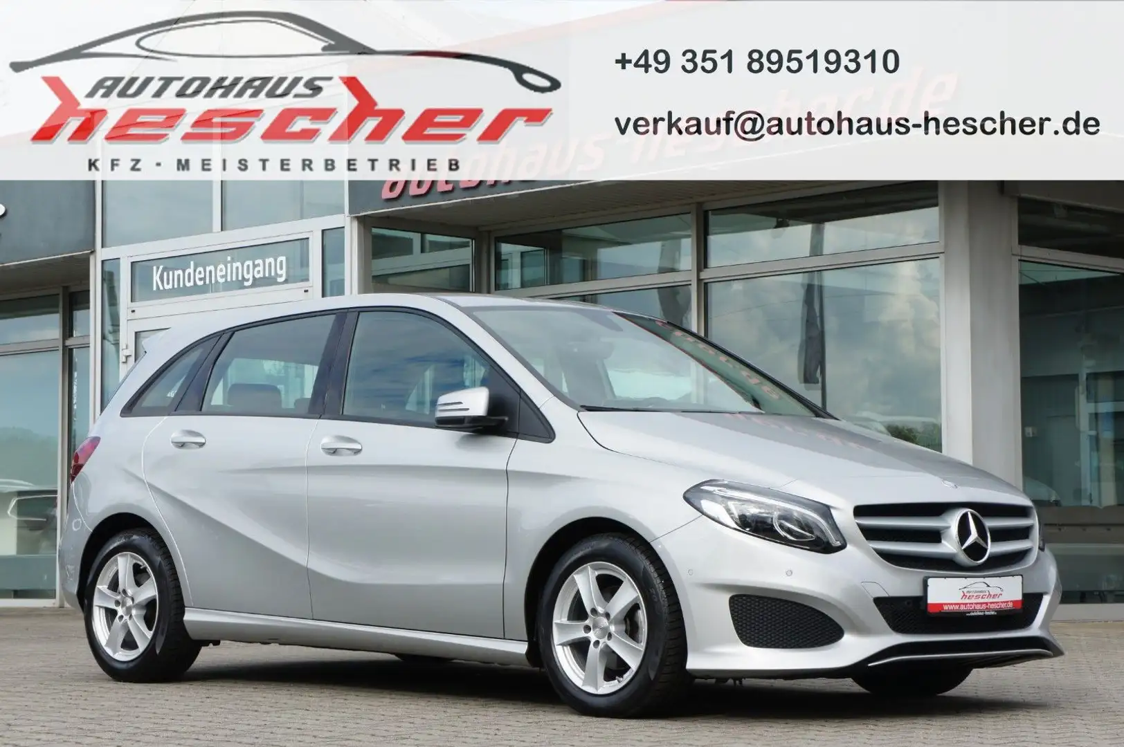 Mercedes-Benz B 180 7G-DCT Sports Tourer *LED*PDC*SHZ*KLIMA* Argent - 1