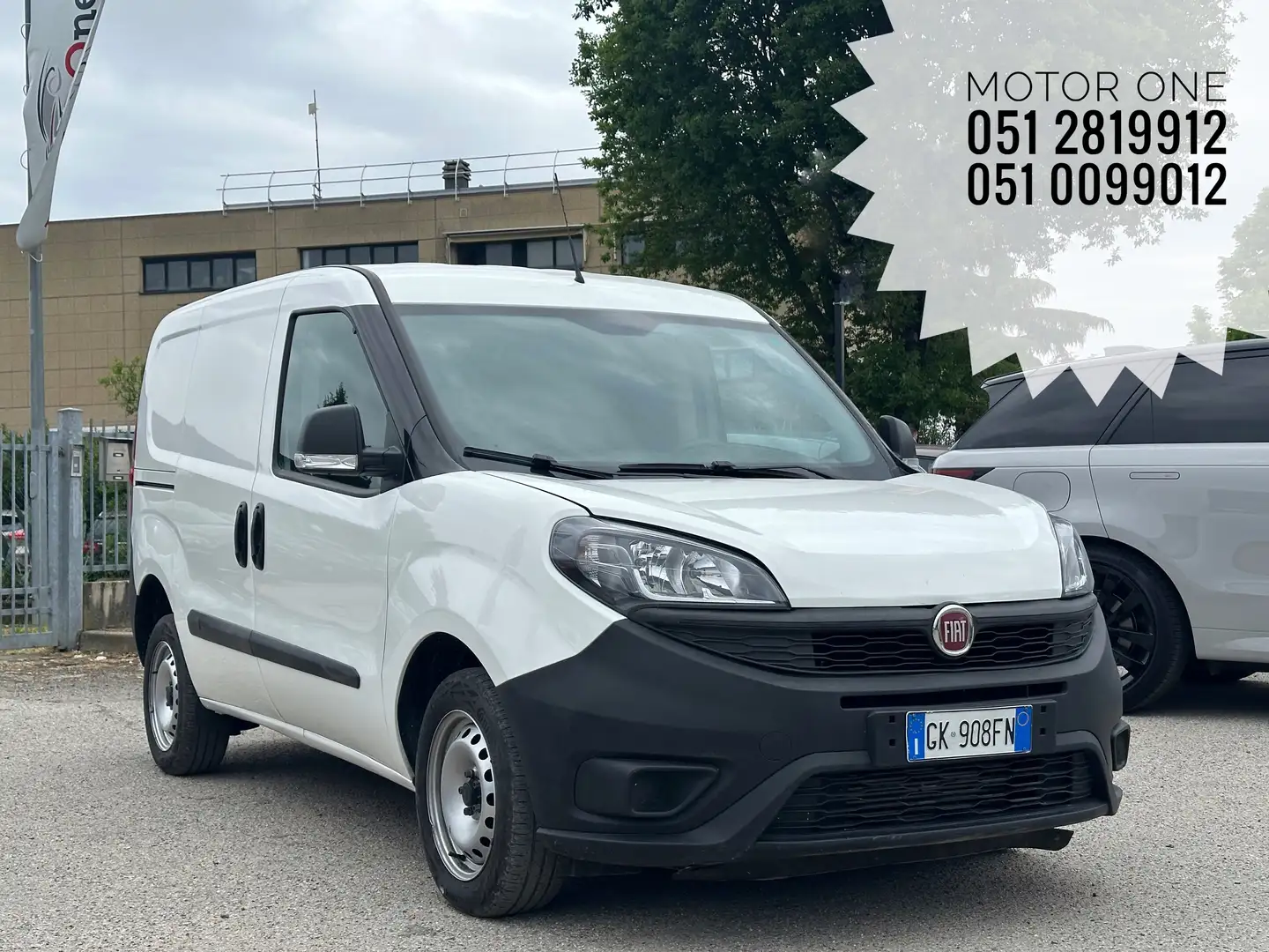 Fiat Doblo 1.6 Mjet 105cv Euro 6D-f-CARGO Fehér - 1