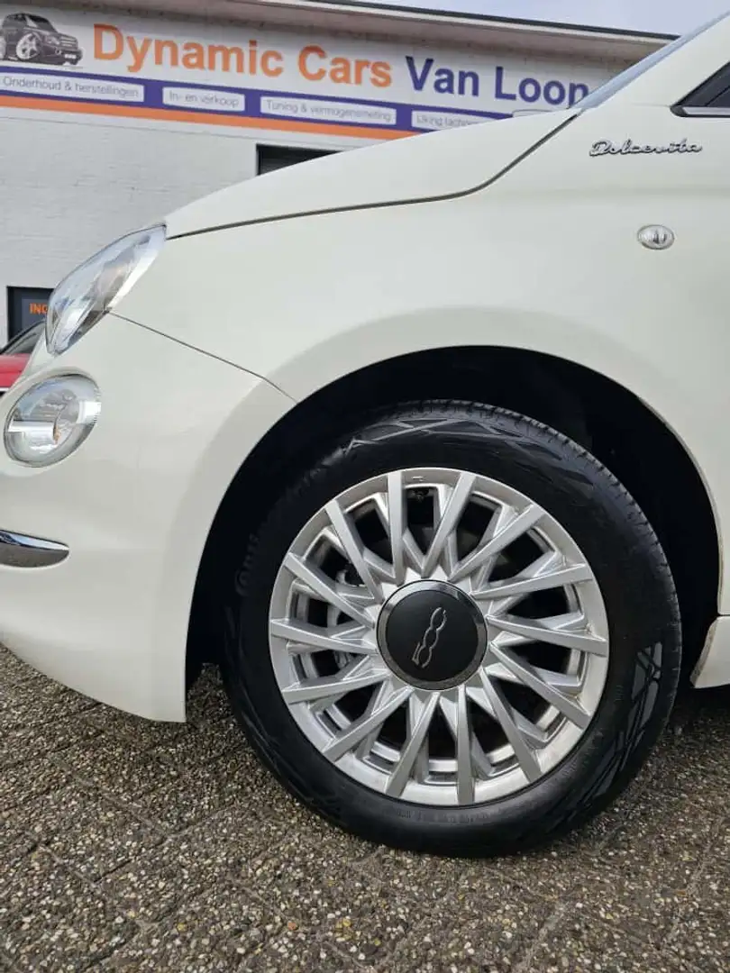 Fiat 500 1.0 GSE Hybrid DolceVita,Panodak,Carplay,Nieuwsta. Blanc - 2