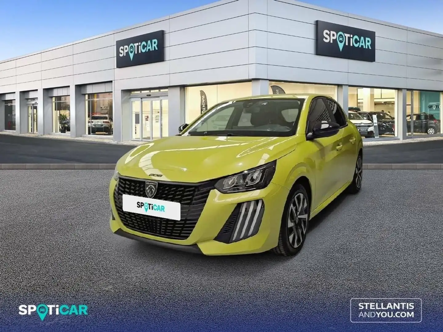 Peugeot 208 Puretech 100 Active Jaune - 1