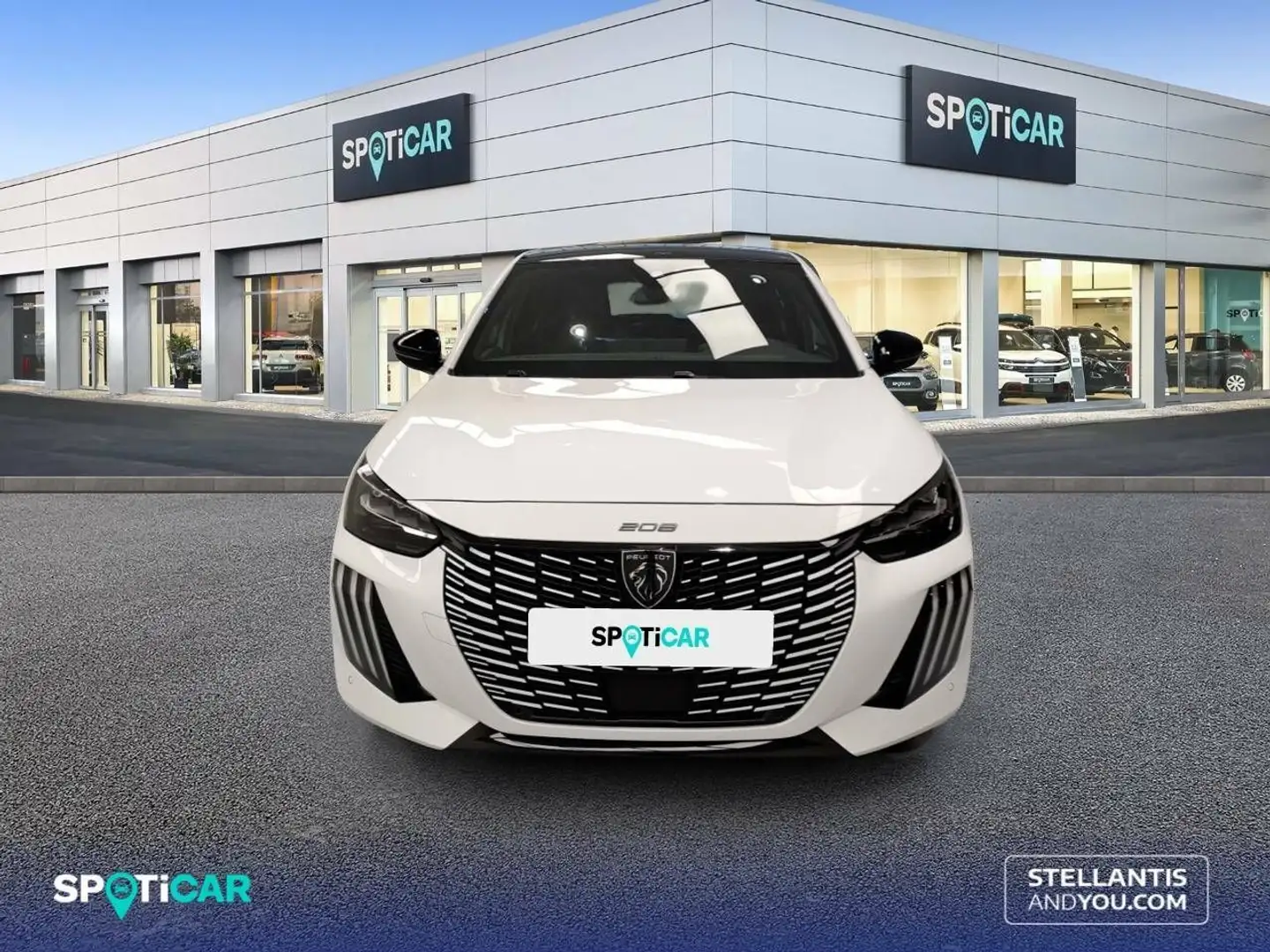 Peugeot 208 HYBRID 110 eDCS6 GT Gris - 2