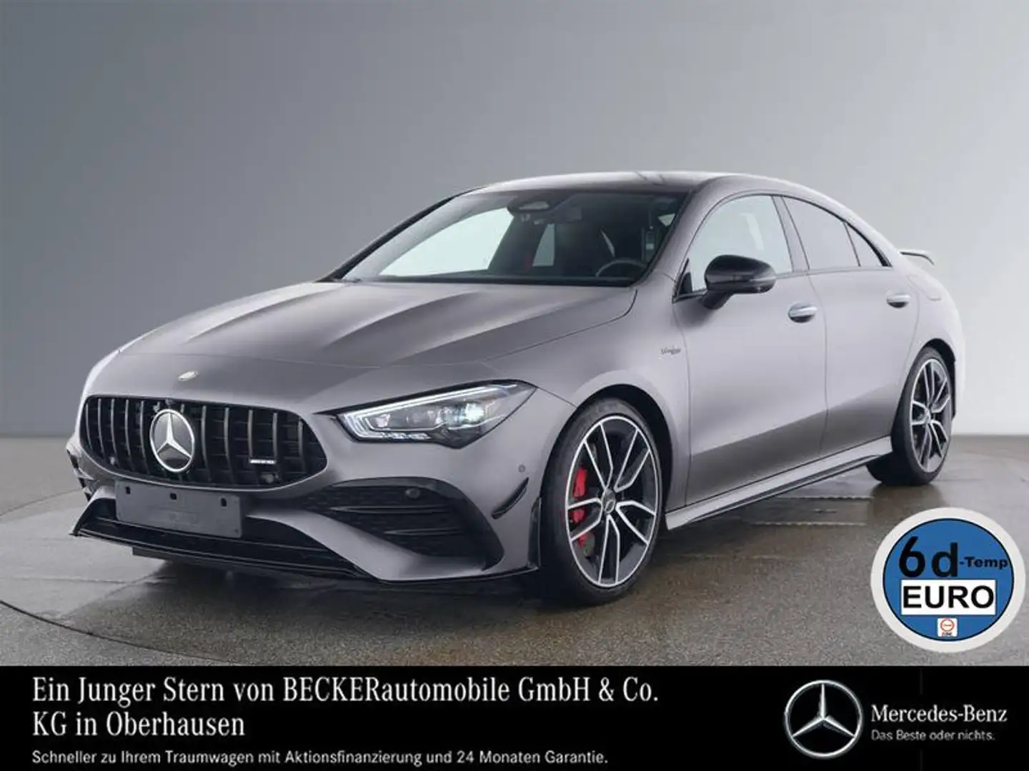 Mercedes-Benz CLA 35 AMG 4M AERODYNAMIK PLUS PANORAMA NIGHT II Gris - 1