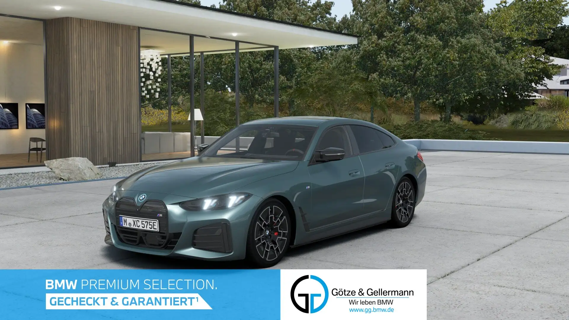 BMW i4 M50 xDrive Gran Coupé Harman Kardon Grün - 1