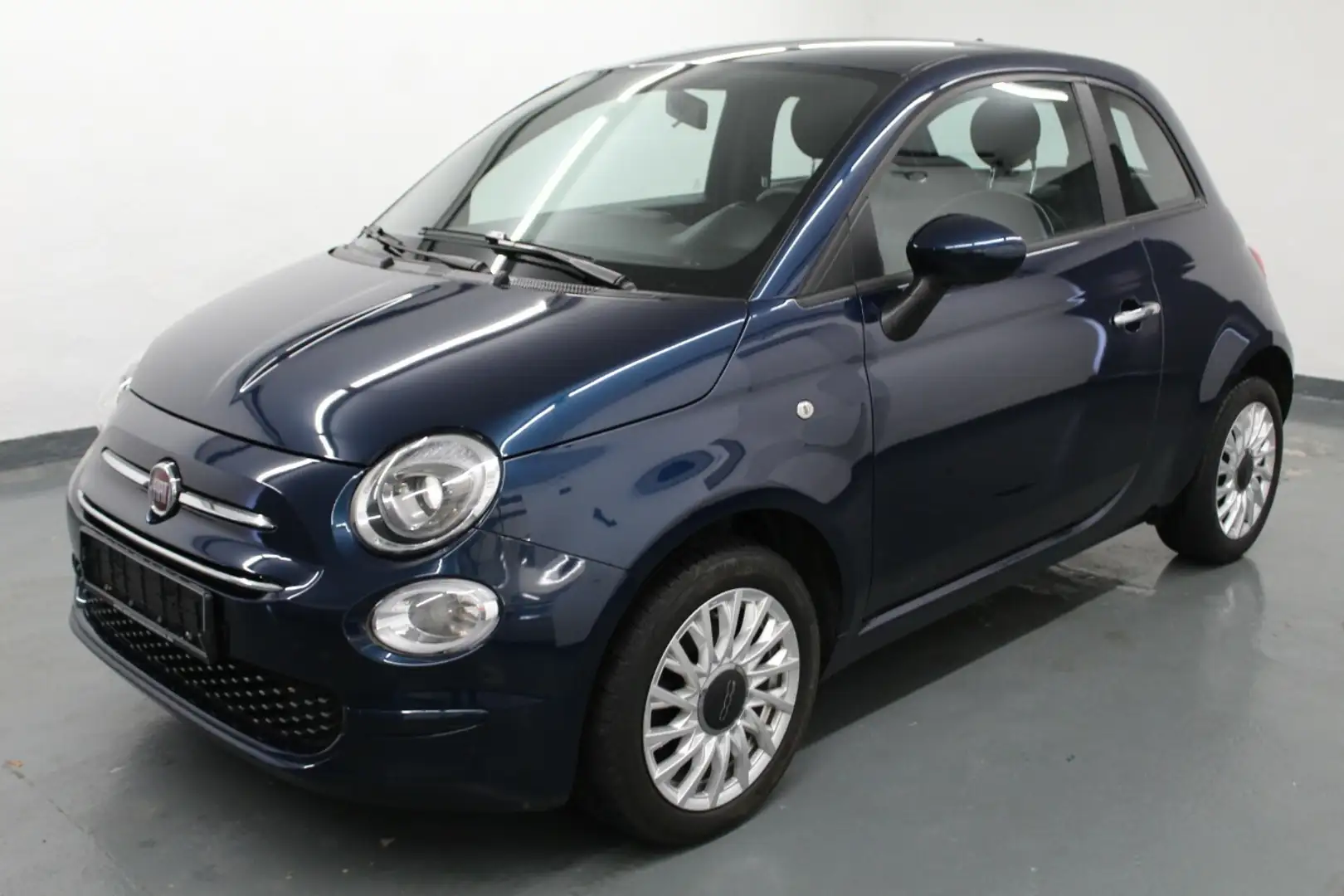 Fiat 500 1.0 Lounge Klima+DAB+15J! Blauw - 2