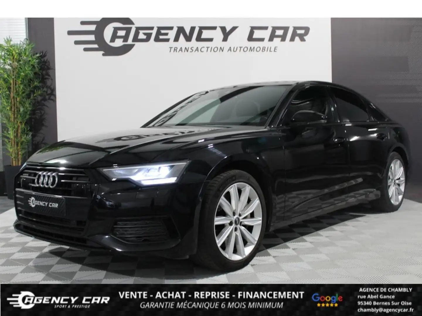 Audi A6 Avus extended Quattro 2.0 50 TFSI e 299CH - FAIBLE KM Schwarz - 1