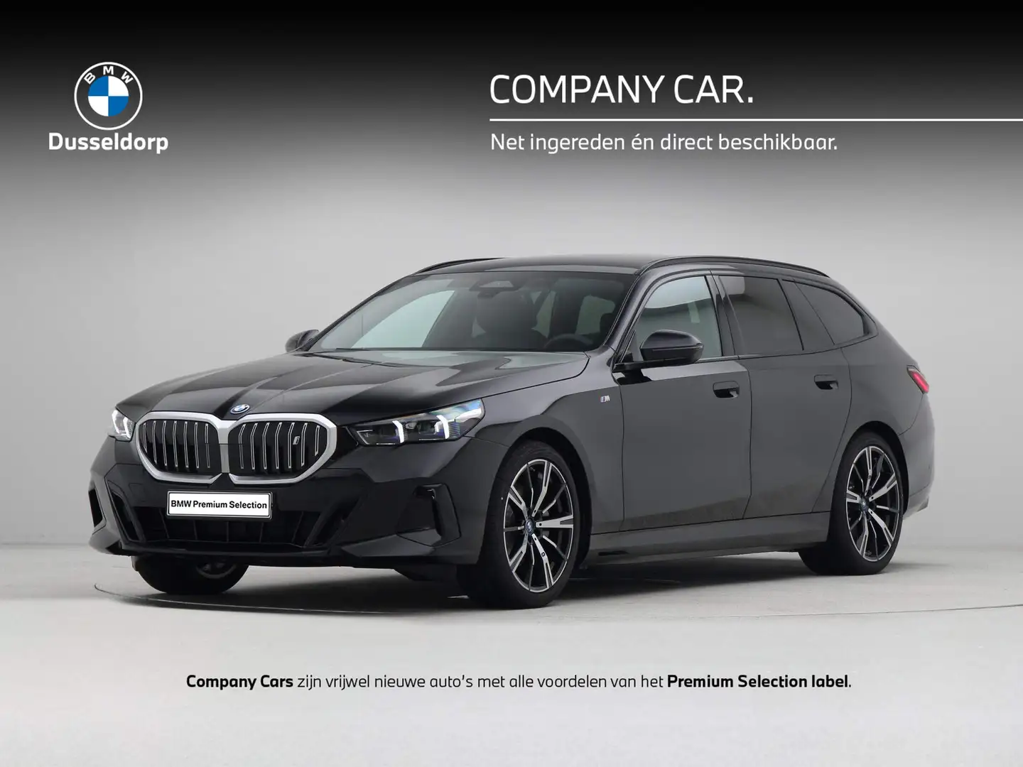 BMW i5 Touring eDrive40 M Sport Edition Zwart - 1