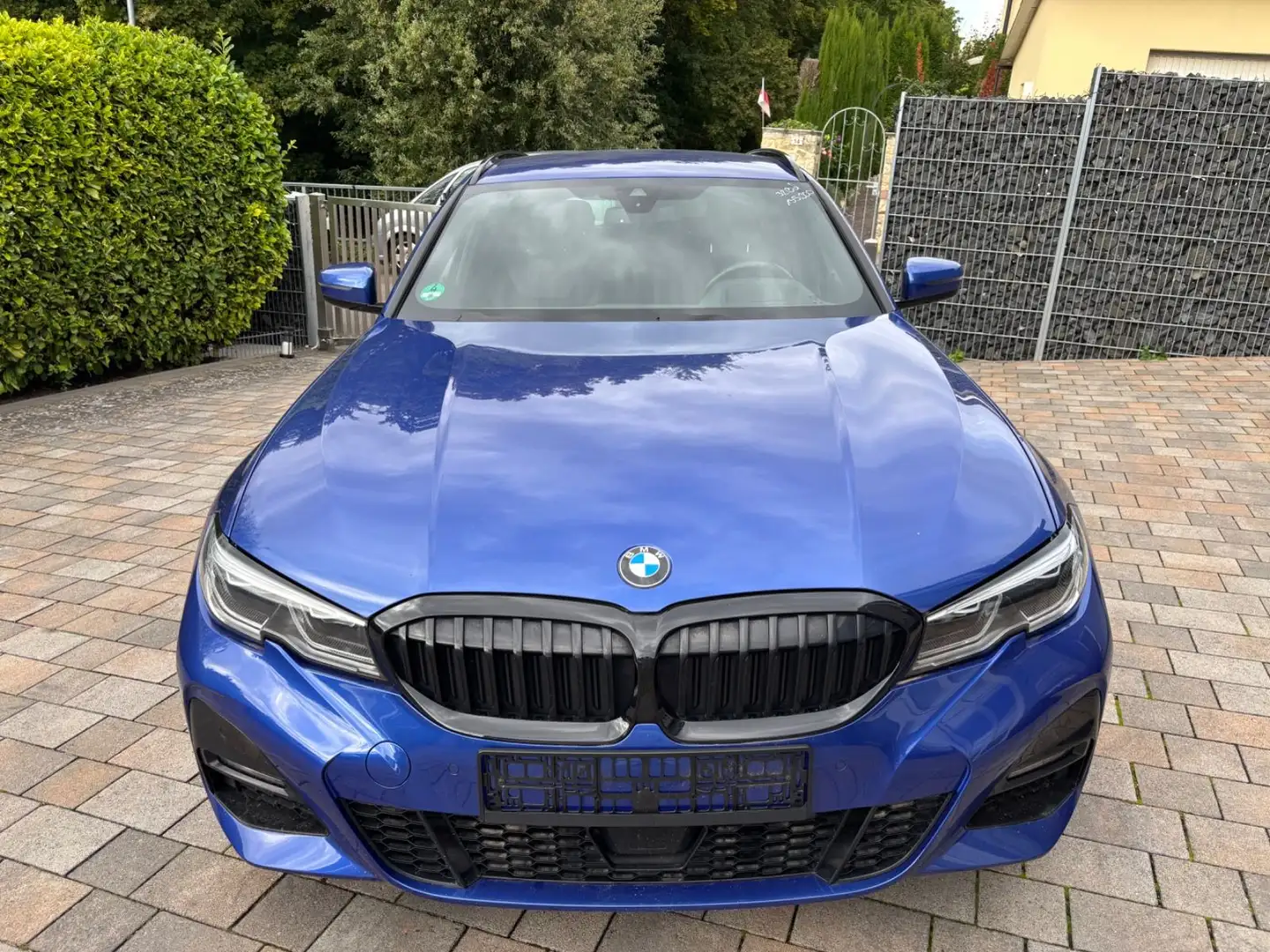 BMW 320 M Sport LiveP HUD Laser HiFi Apple ACC Ufrei Blauw - 2