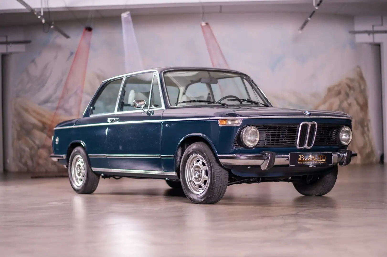 BMW 2002 Tii Innen Original*Wertgutachten Note 2 Blu/Azzurro - 1
