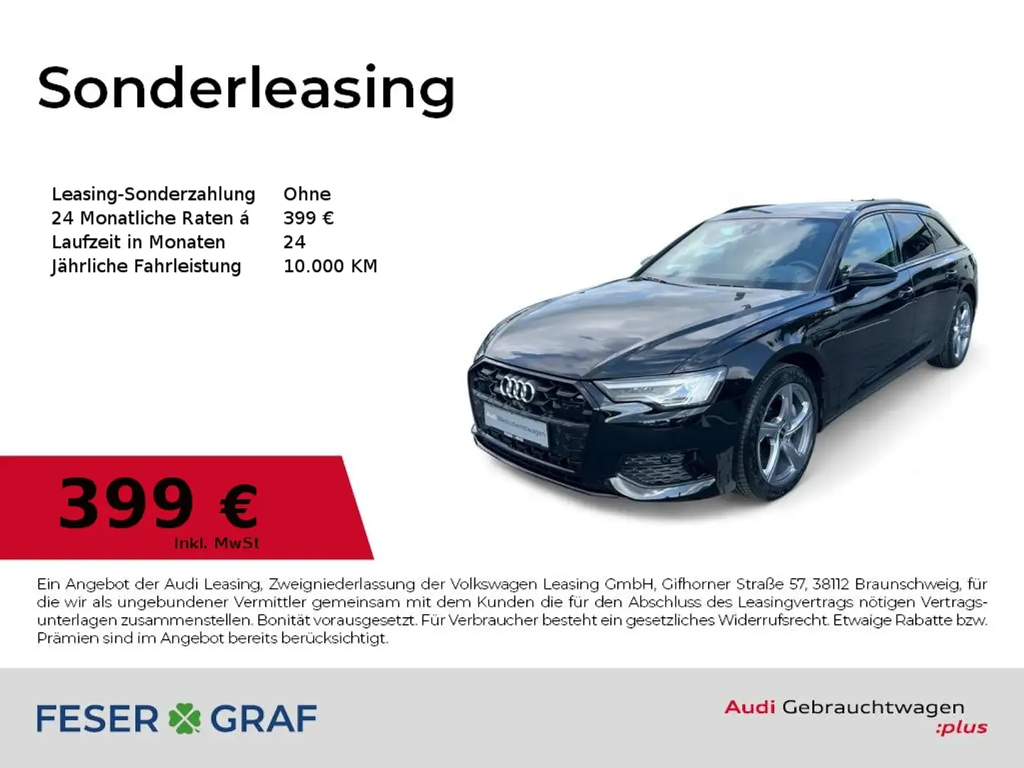 Audi A6 Avant advanced 40TDI S-tronic HUD/Matrix-LED/360°C Blau - 1