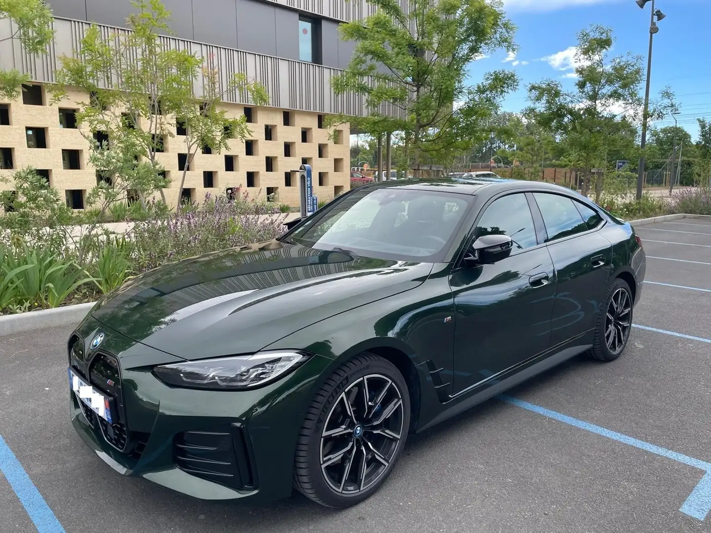 BMW i4 M50 Zöld - 1