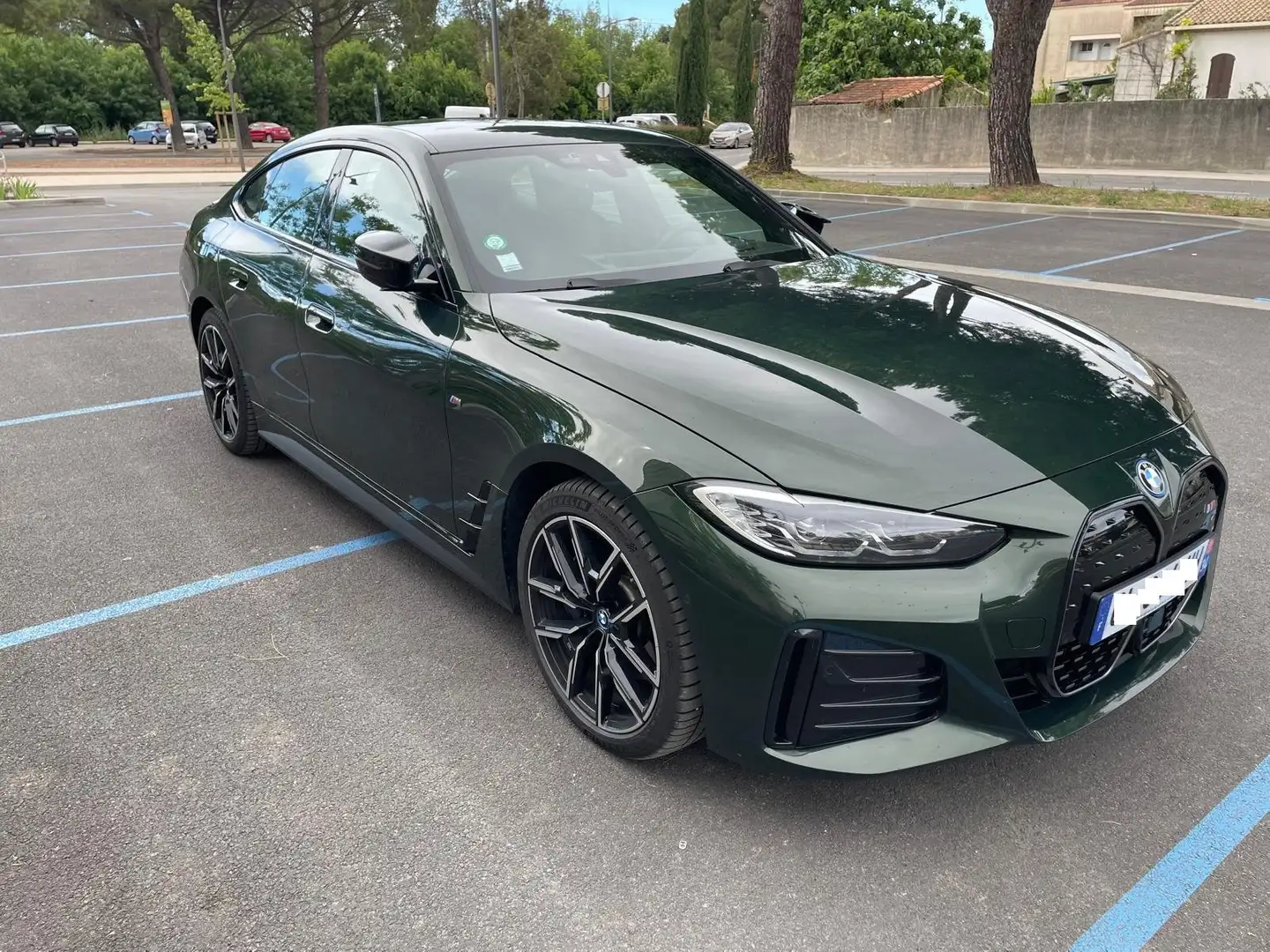 BMW i4 M50 Zöld - 2