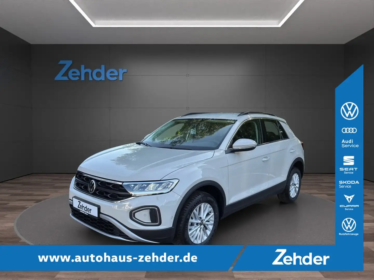 Volkswagen T-Roc Life 1.0 TSI OPF App-Connect, SHZ, GJR Grau - 1
