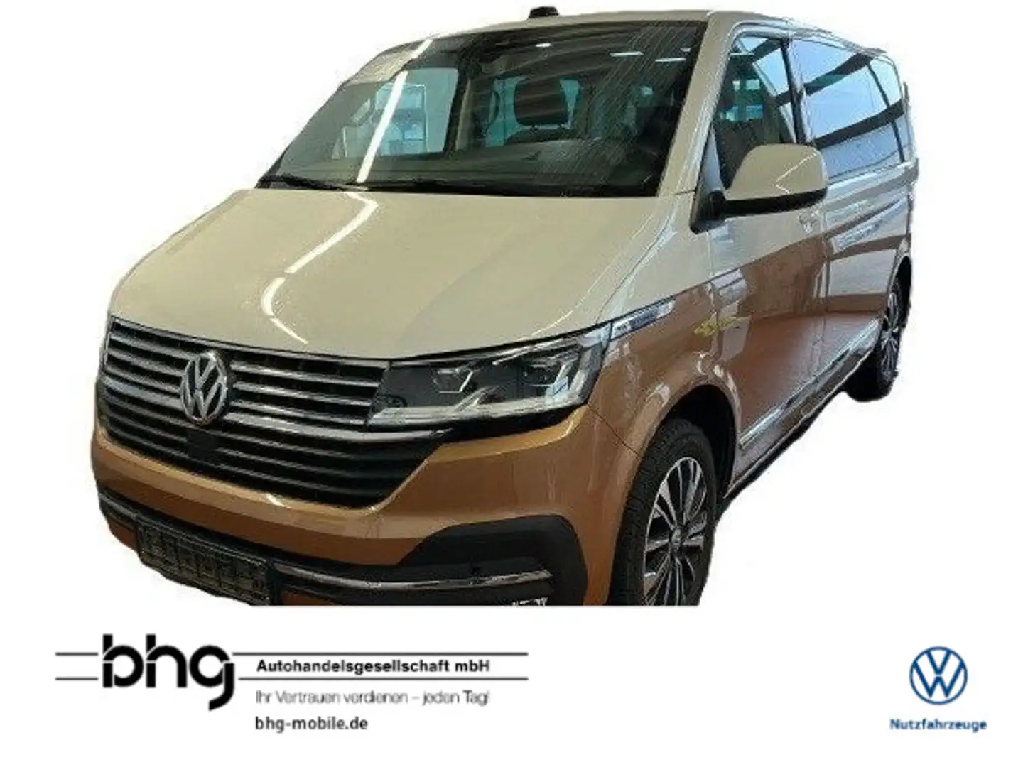 Volkswagen T6.1 Multivan T6. 1 Multivan 2.0TDI DSG GenerationSIX ACC Fron Weiß - 1