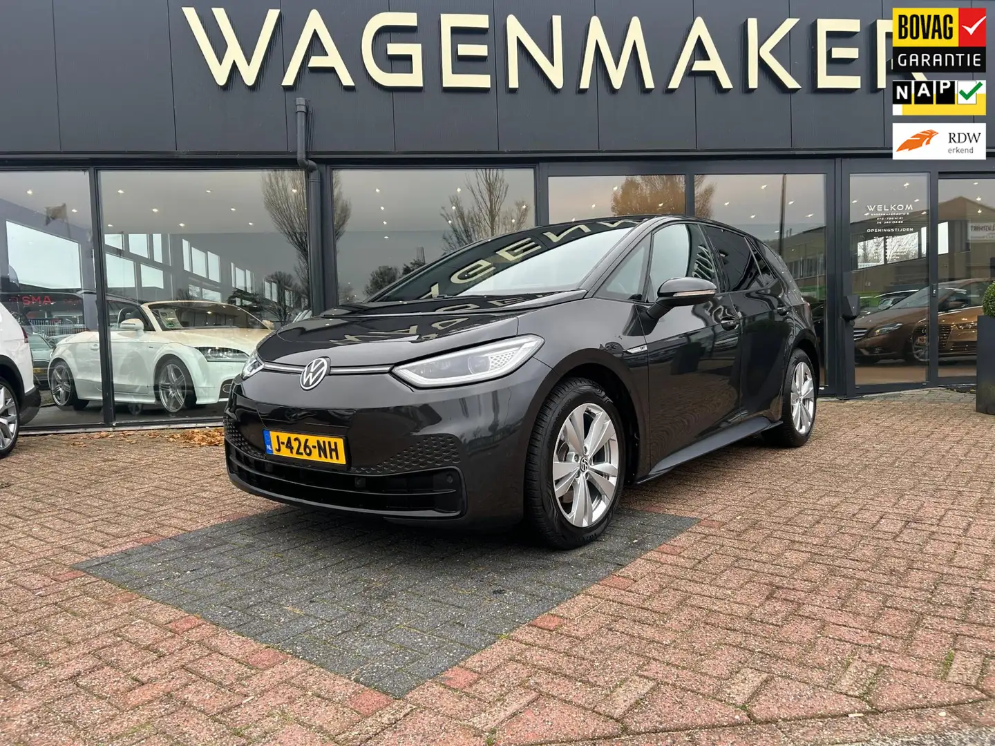 Volkswagen ID.3 First Plus 58 kWh ACC|NAVI|CAM|Volledig Onderhoude Gris - 1