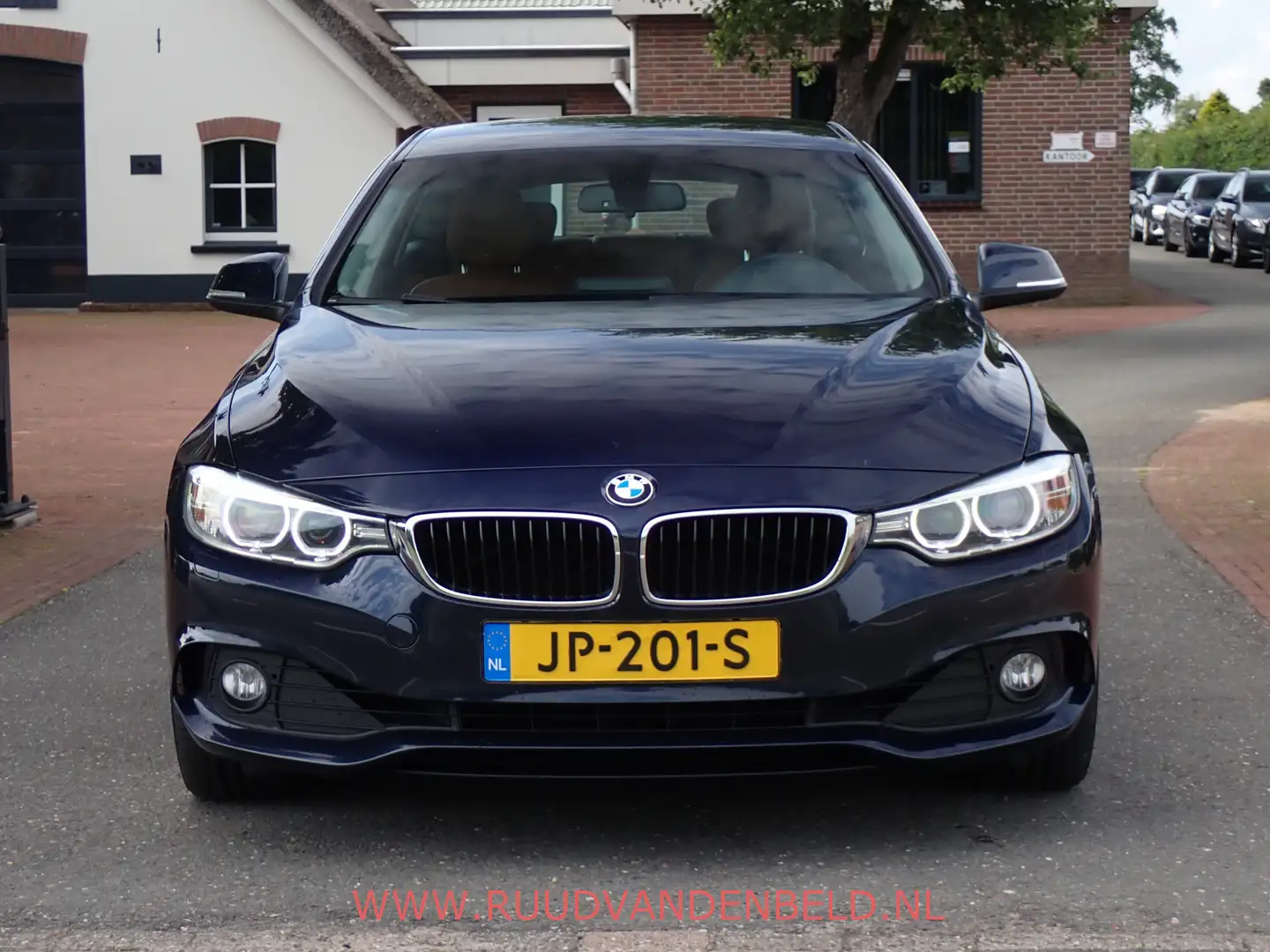 BMW 420 4-serie Gran Coupé 420i SPORTLEER/19''/KEYLESS/BIX Blauw - 2