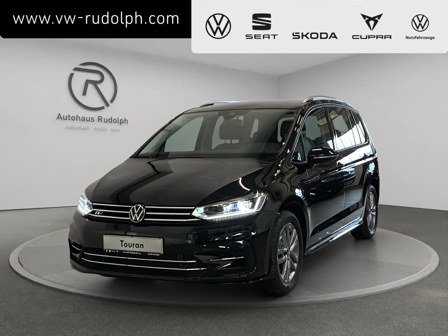 Volkswagen Touran Comfortline 1.5 TSI DSG KLIMA LED ALU Schwarz - 1