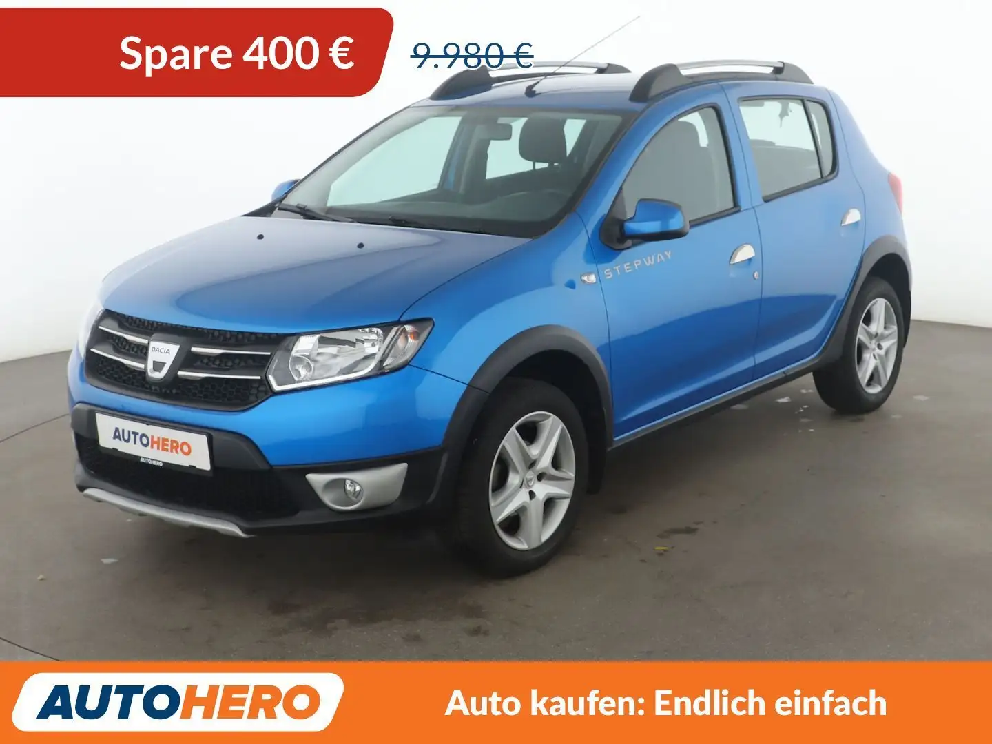 Dacia Sandero 0.9 TCe Stepway Prestige*NAVI*PDC*KLIMA*TEMPO* Blau - 1