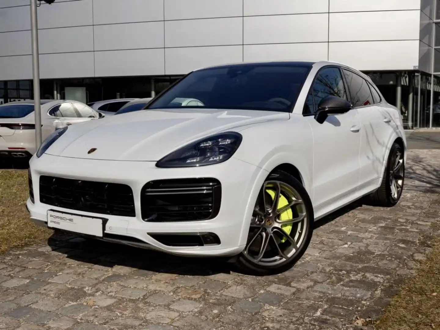 Porsche Cayenne COUPE E-Hybrid 4.0 V8 680 ch Tiptronic BVA Turbo S Gris - 1