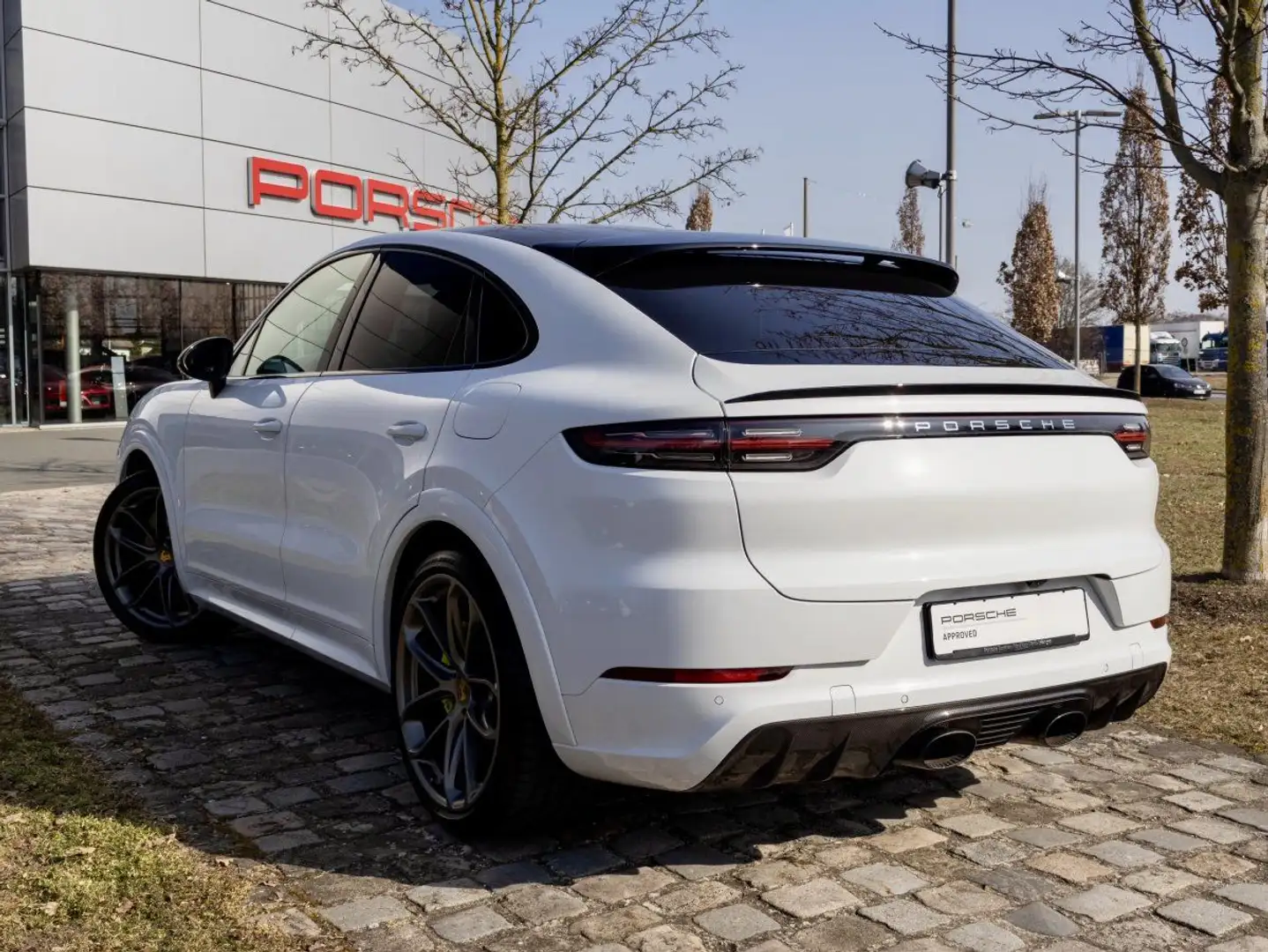 Porsche Cayenne COUPE E-Hybrid 4.0 V8 680 ch Tiptronic BVA Turbo S Gris - 2