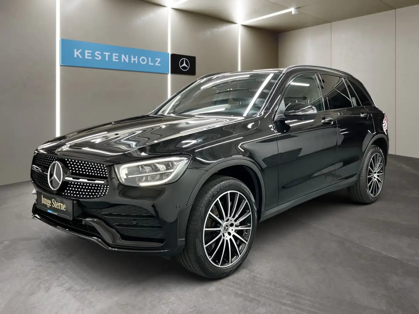 Mercedes-Benz GLC 300 e 4Matic AMG+AIRMATIC+HEADUP+PANO+360° Schwarz - 2