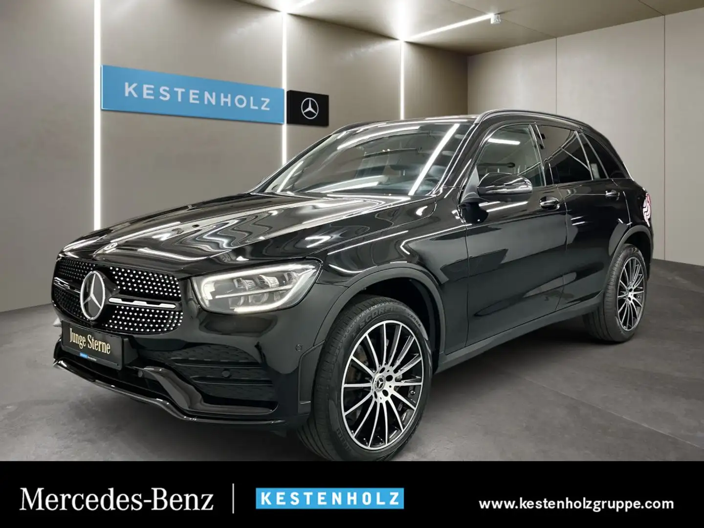 Mercedes-Benz GLC 300 e 4M AMG 360° Pano HUD LED AHK Night 9G Noir - 1