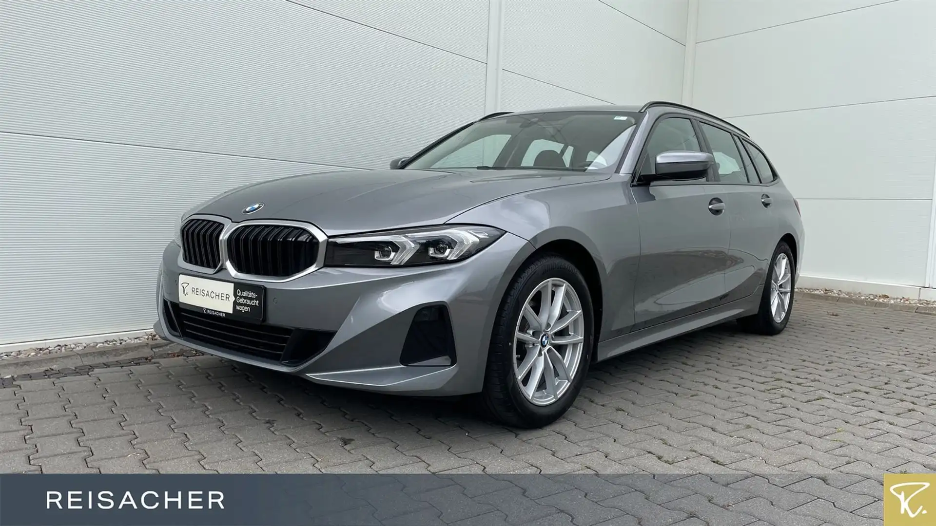 BMW 318 d A Tou LCPro.HuD,Keyless,el.Sitze+Mem.DrivAs Grau - 1