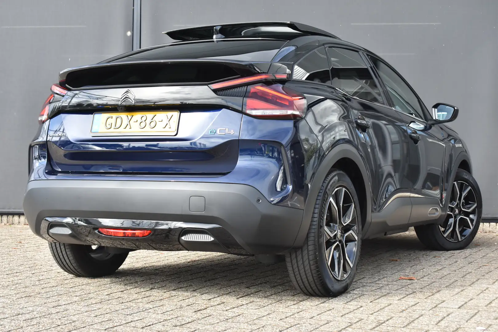 Citroen E-C4 Electric Max 54 kWh 3 Fase 156pk | Schuif-/Kanteldak | Adap Bleu - 2