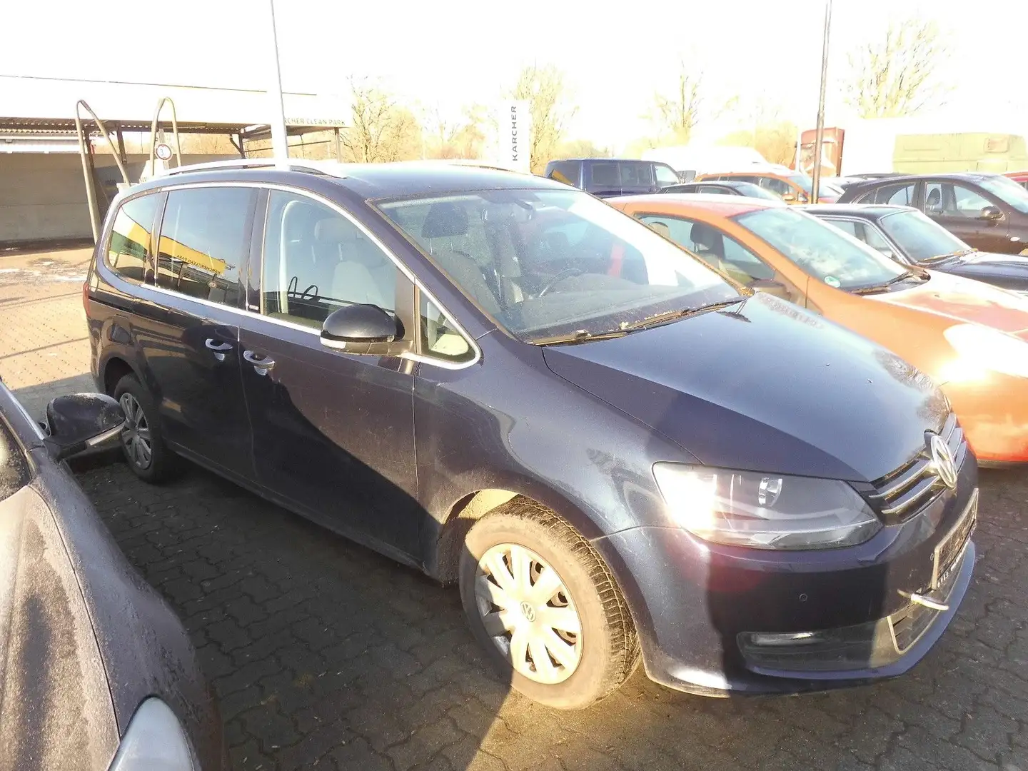 Volkswagen Sharan Style BMT 7Sitze Turbolader defekt! Blau - 2