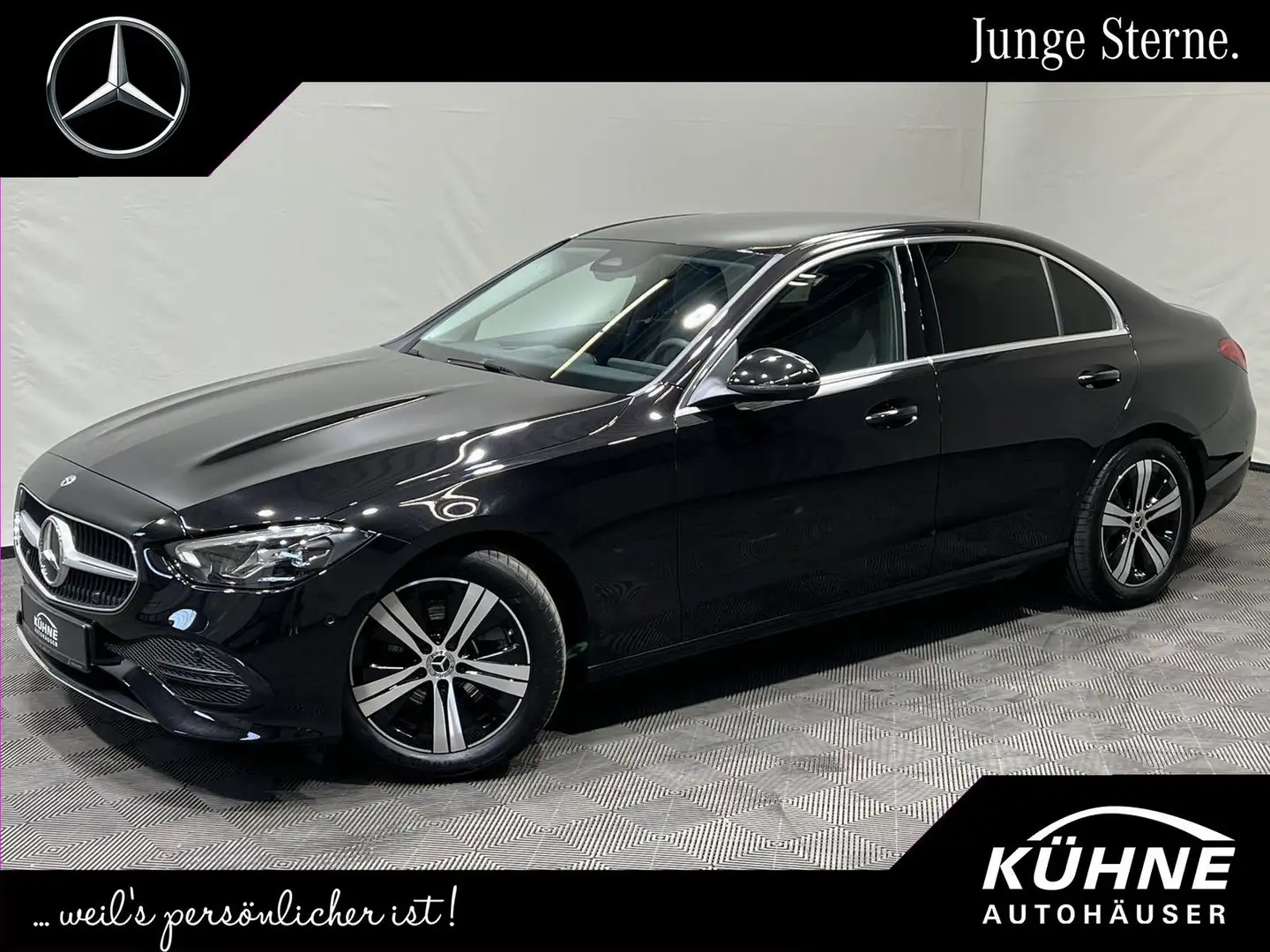 Mercedes-Benz C 200 d Avantgarde Advanced AHK+Winter+LED+Totw. Schwarz - 1