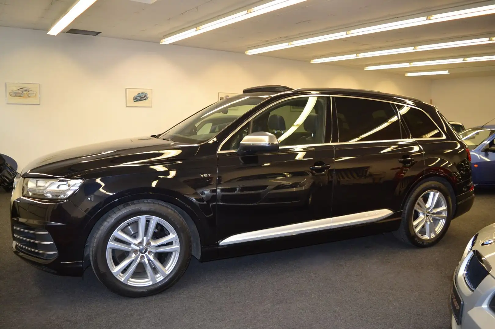 Audi SQ7 4.0 TDI QUATTRO (Pano/AHK-schwenkbar) Schwarz - 2