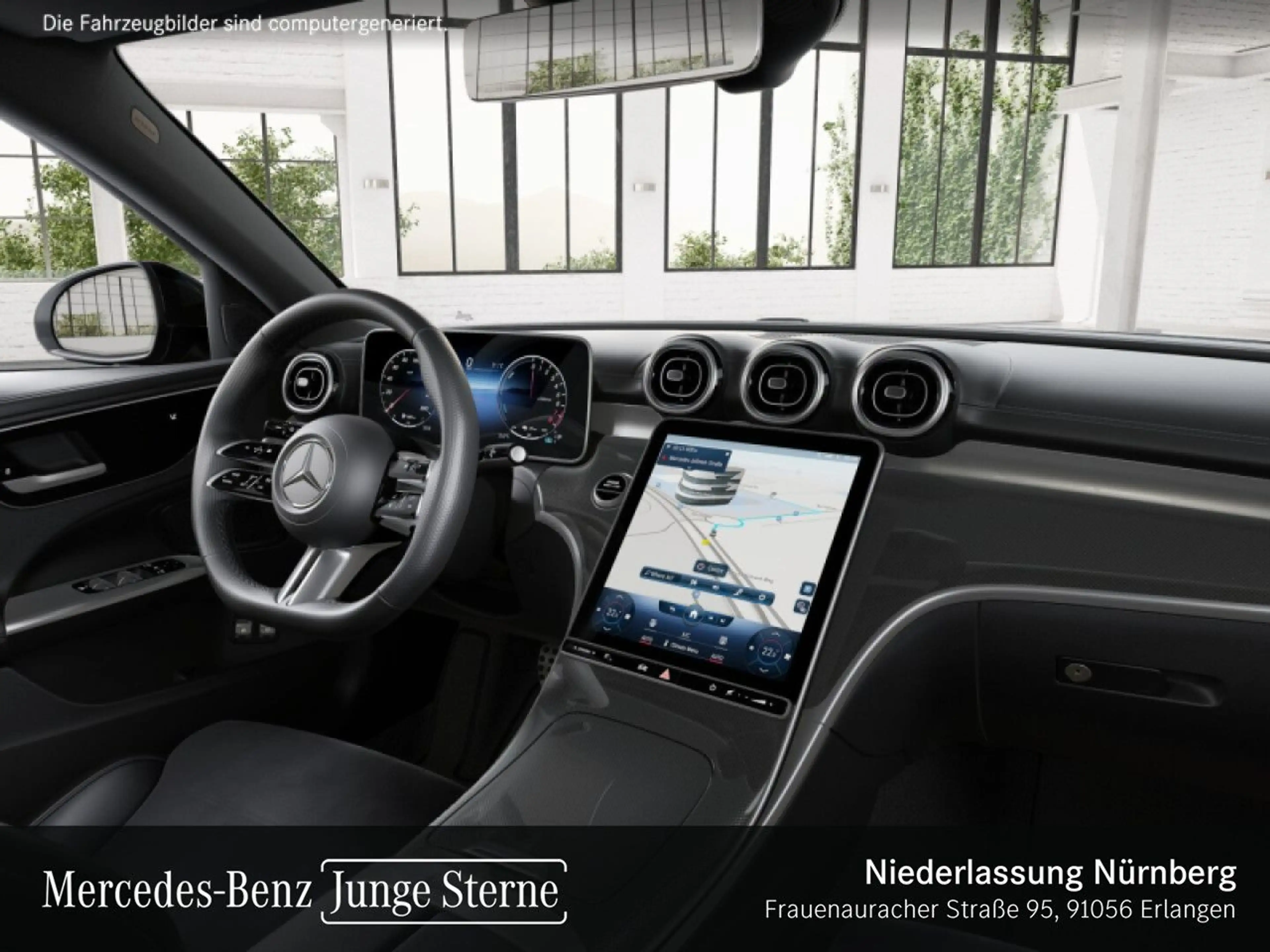 Mercedes-Benz C 300 e T AMG+NIGHT+AHK+LED+KAMERA+TOTW+KEYLESS+9G — photo 11