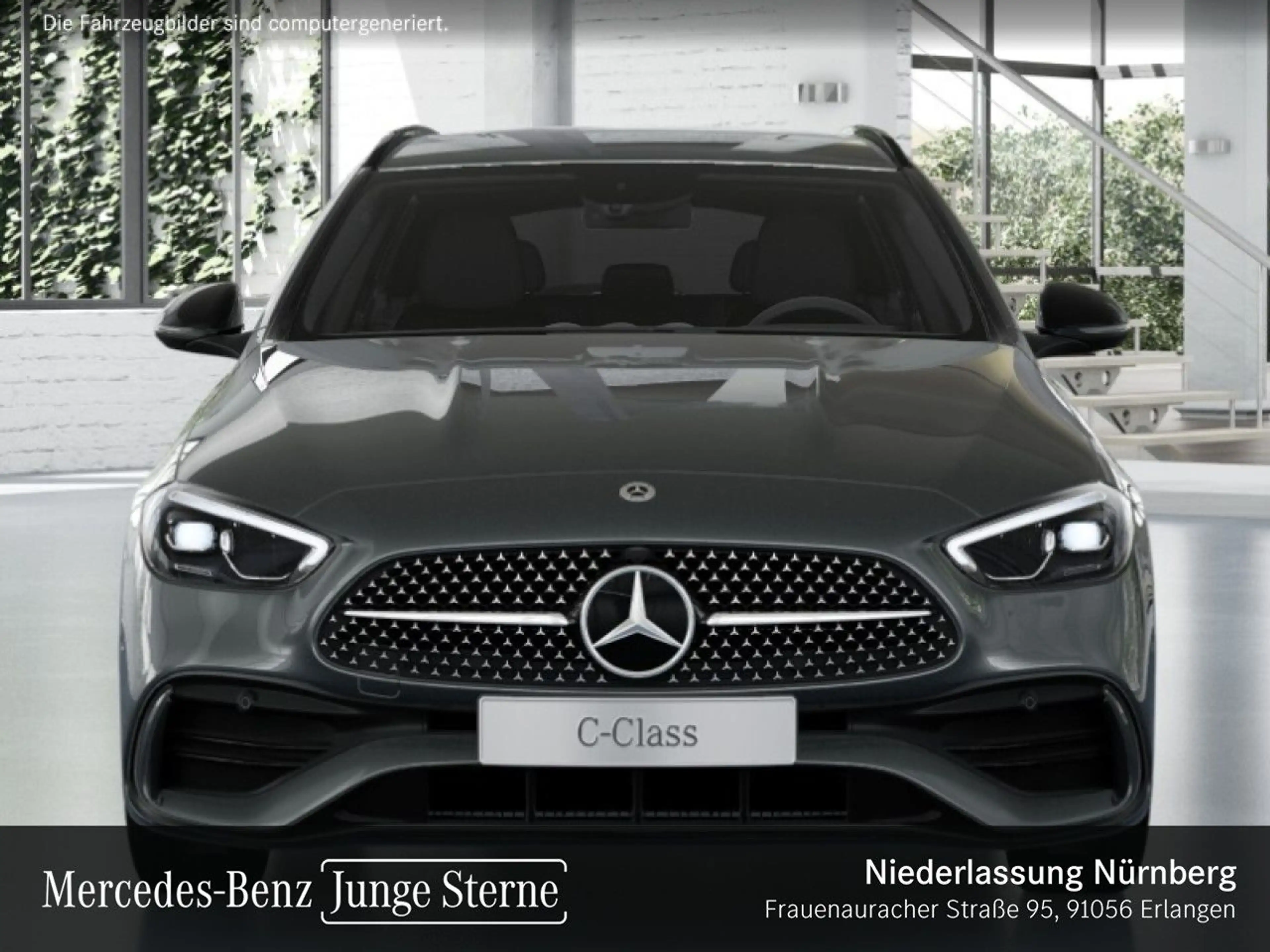 Mercedes-Benz C 300 e T AMG+NIGHT+AHK+LED+KAMERA+TOTW+KEYLESS+9G — photo 8