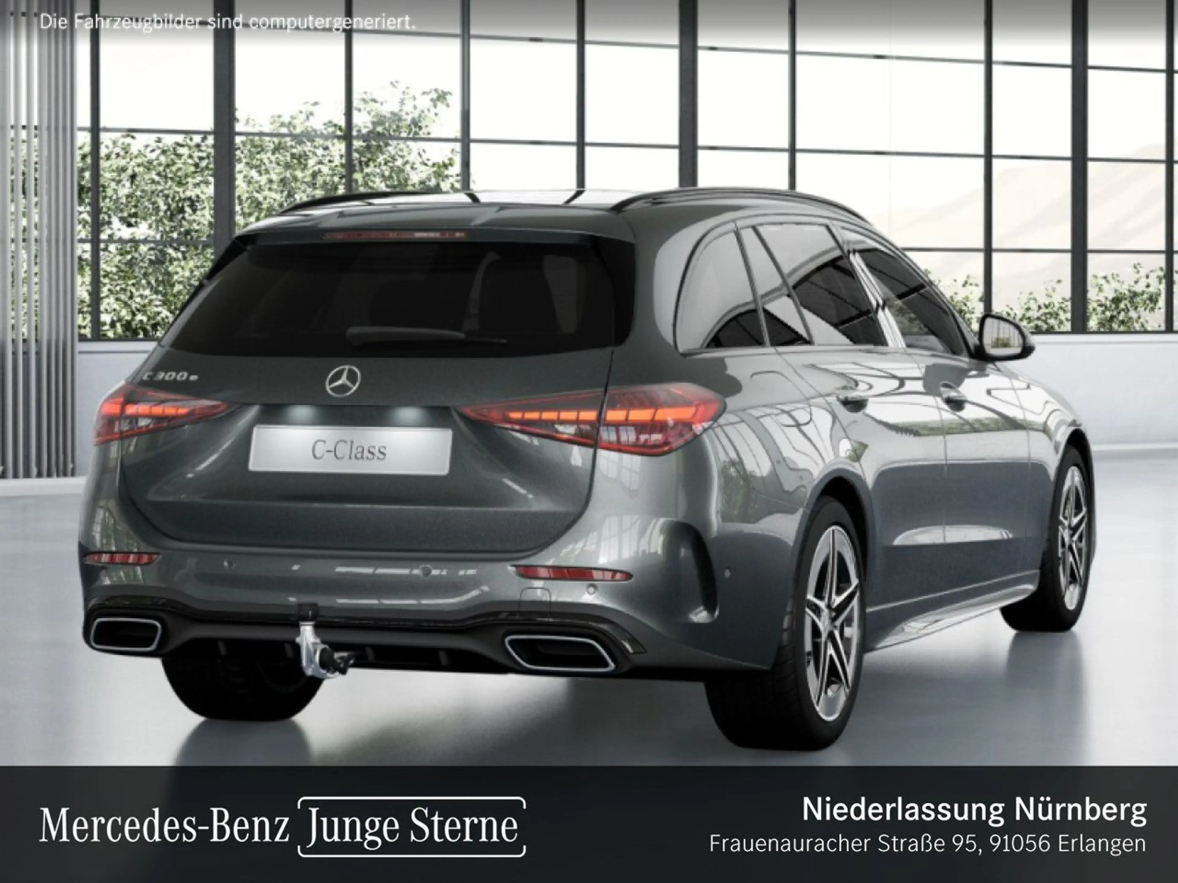 Mercedes-Benz C 300 e T AMG+NIGHT+AHK+LED+KAMERA+TOTW+KEYLESS+9G — photo 5