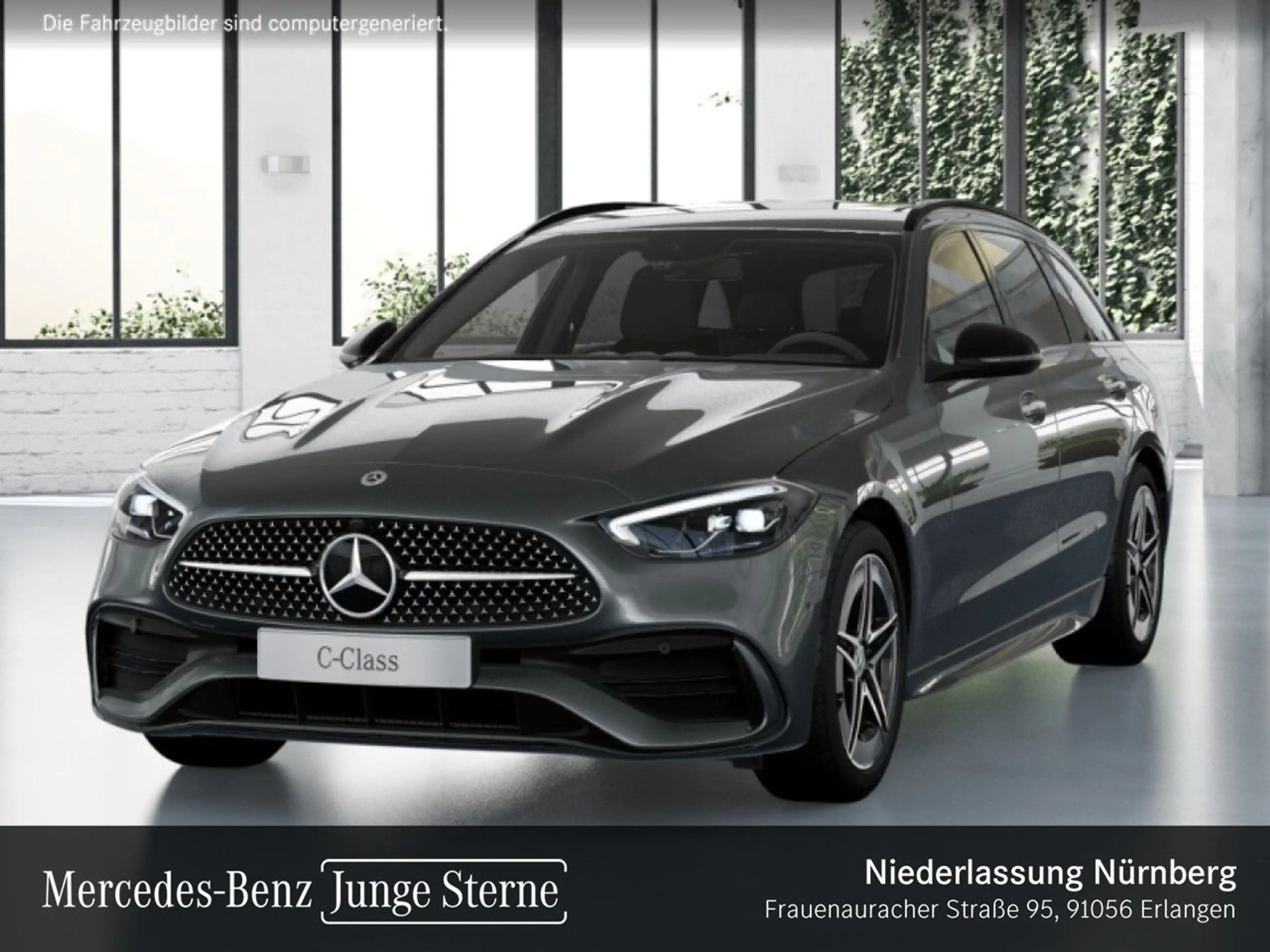 Mercedes-Benz C 300 e T AMG+NIGHT+AHK+LED+KAMERA+TOTW+KEYLESS+9G — photo 2