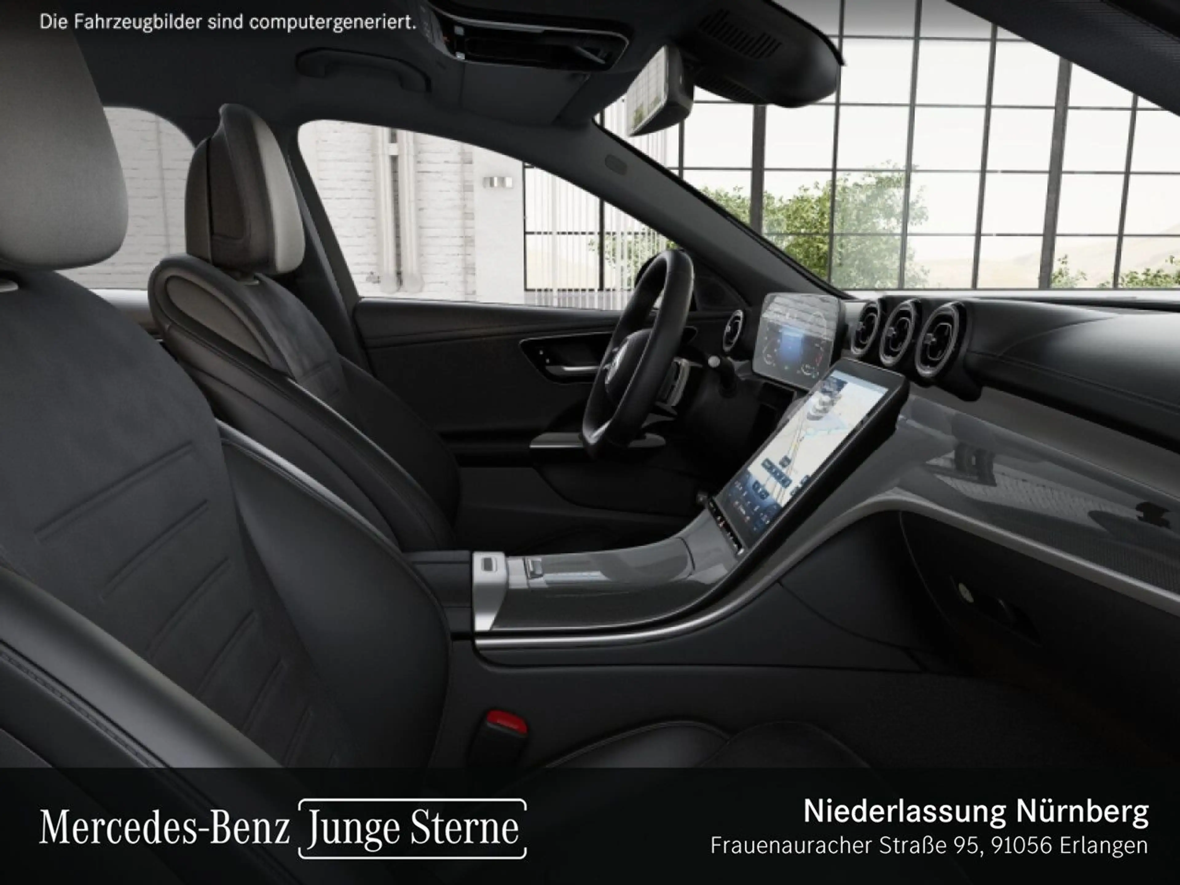 Mercedes-Benz C 300 e T AMG+NIGHT+AHK+LED+KAMERA+TOTW+KEYLESS+9G — photo 12