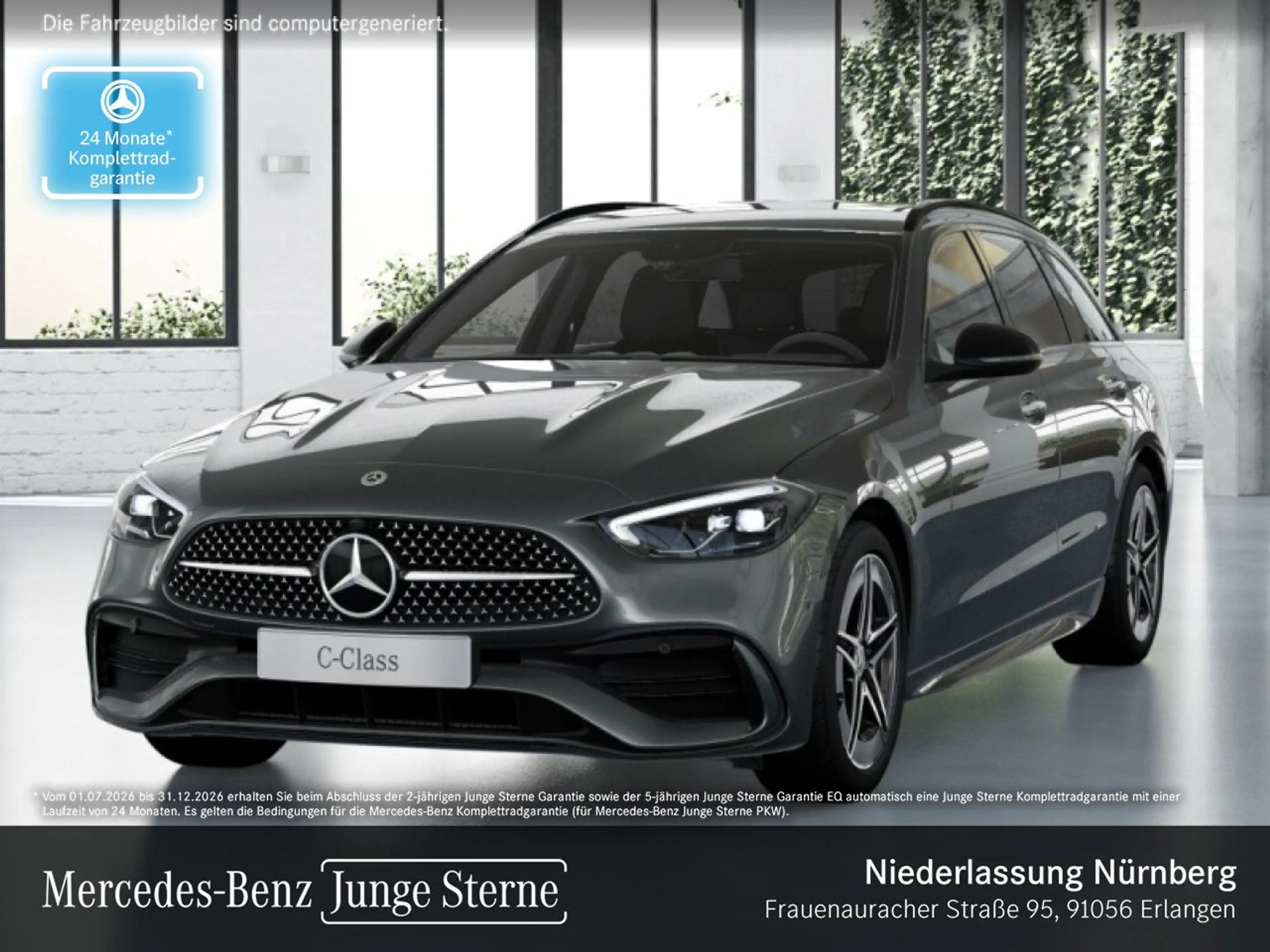 Mercedes-Benz C 300 e T AMG+NIGHT+AHK+LED+KAMERA+TOTW+KEYLESS+9G