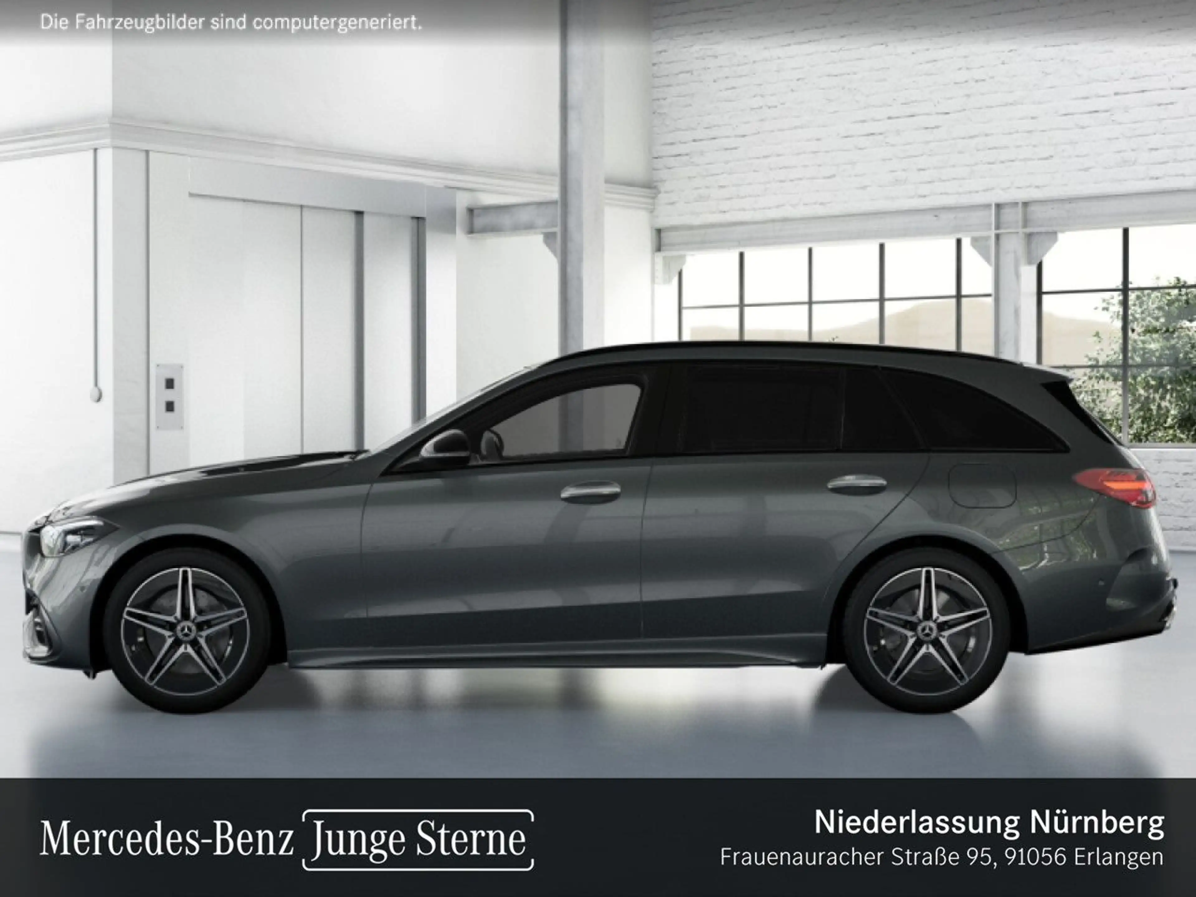 Mercedes-Benz C 300 e T AMG+NIGHT+AHK+LED+KAMERA+TOTW+KEYLESS+9G — photo 6
