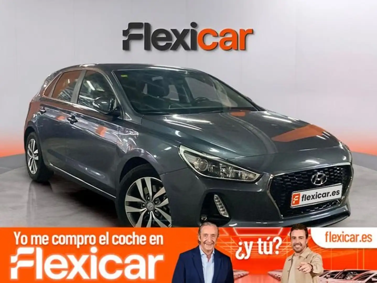 Hyundai i30 CW 1.0 TGDI Go Gris - 1